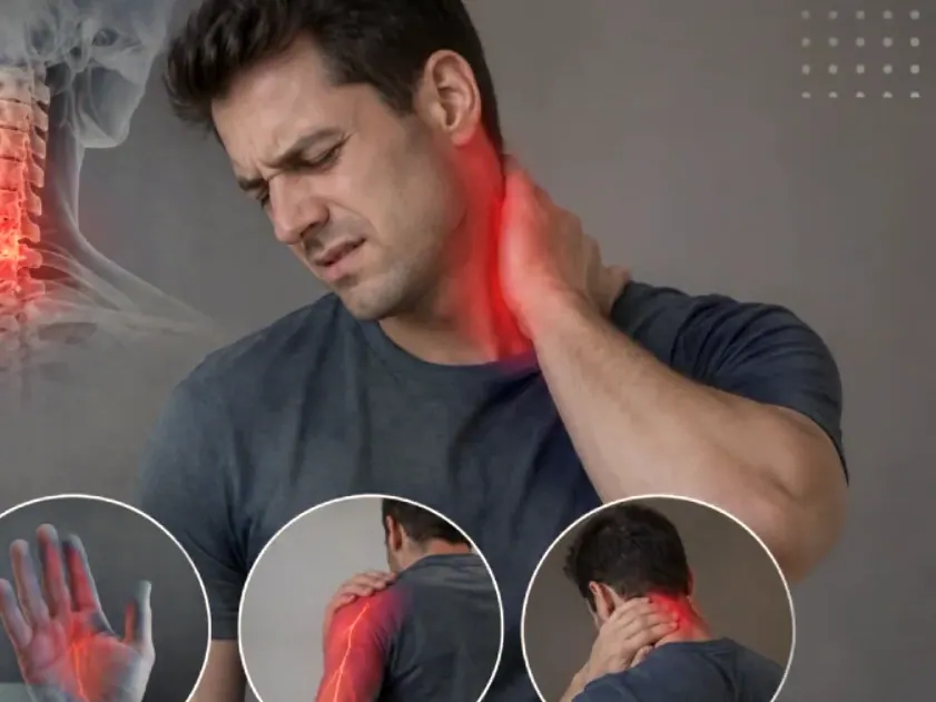 علائم دیسک گردن حاد